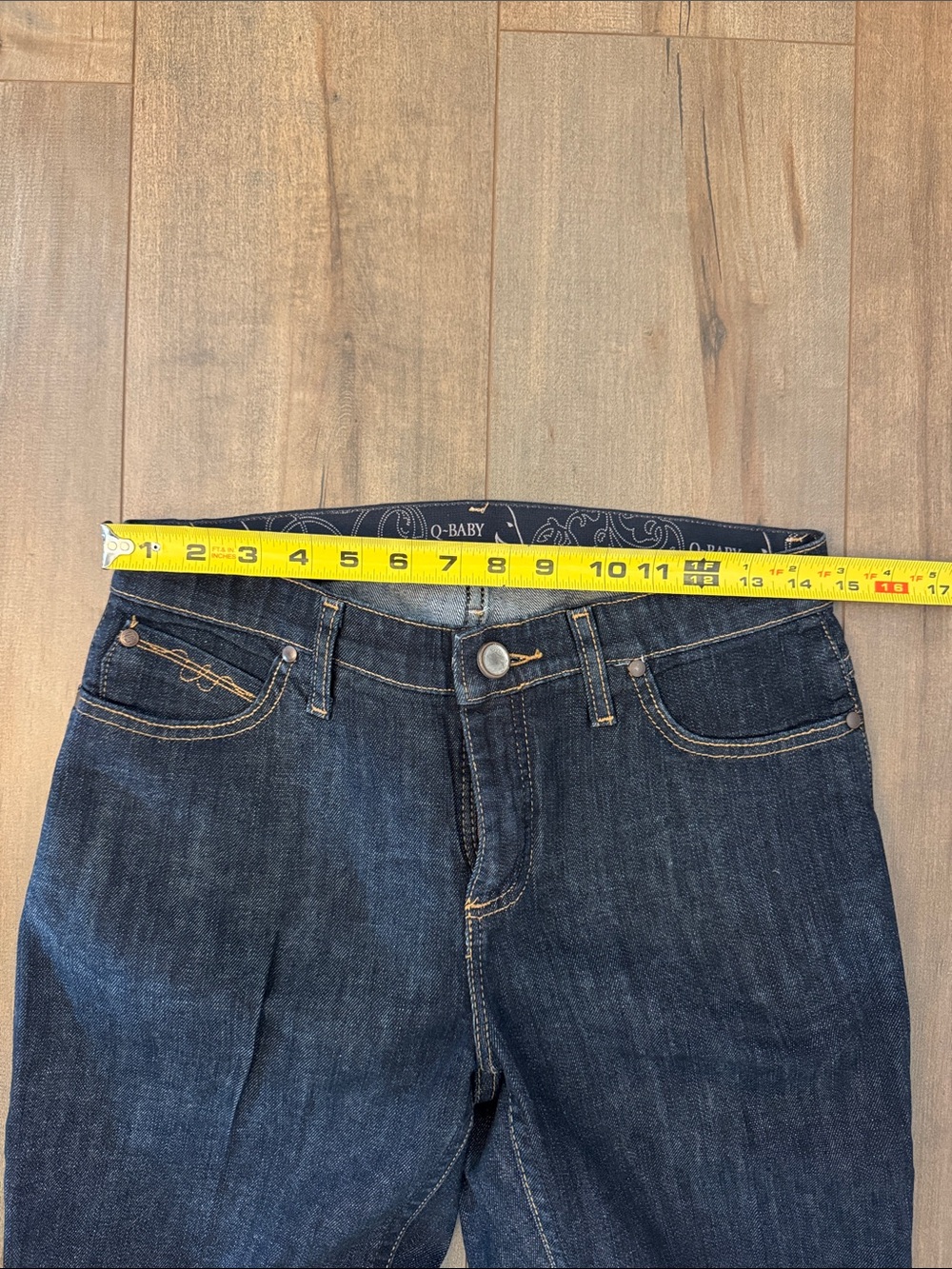 Wrangler Q Baby jeans. Size 5/6. 38” inseam - Picture 5 of 7